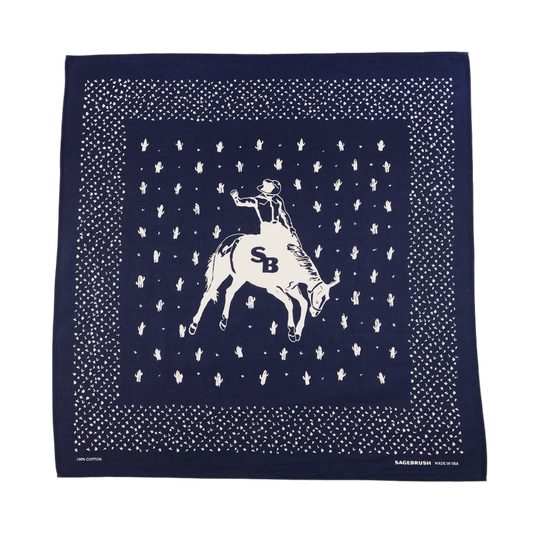 Navy Desert Rider Bandana